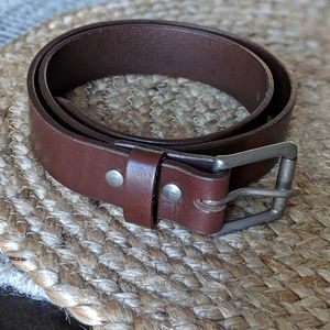 Brown Leather Belt (size 32)